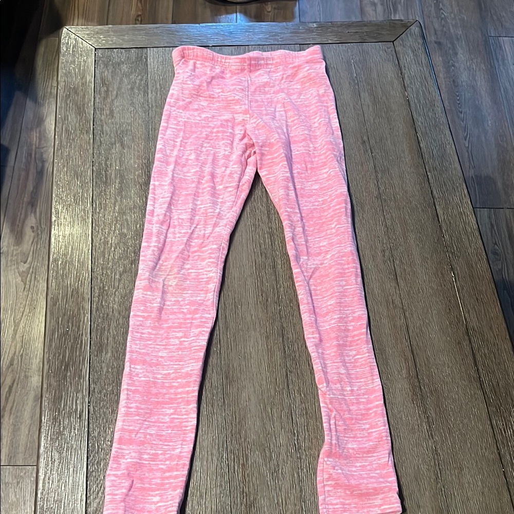 Old Navy Kids Pink Heathered Leggings